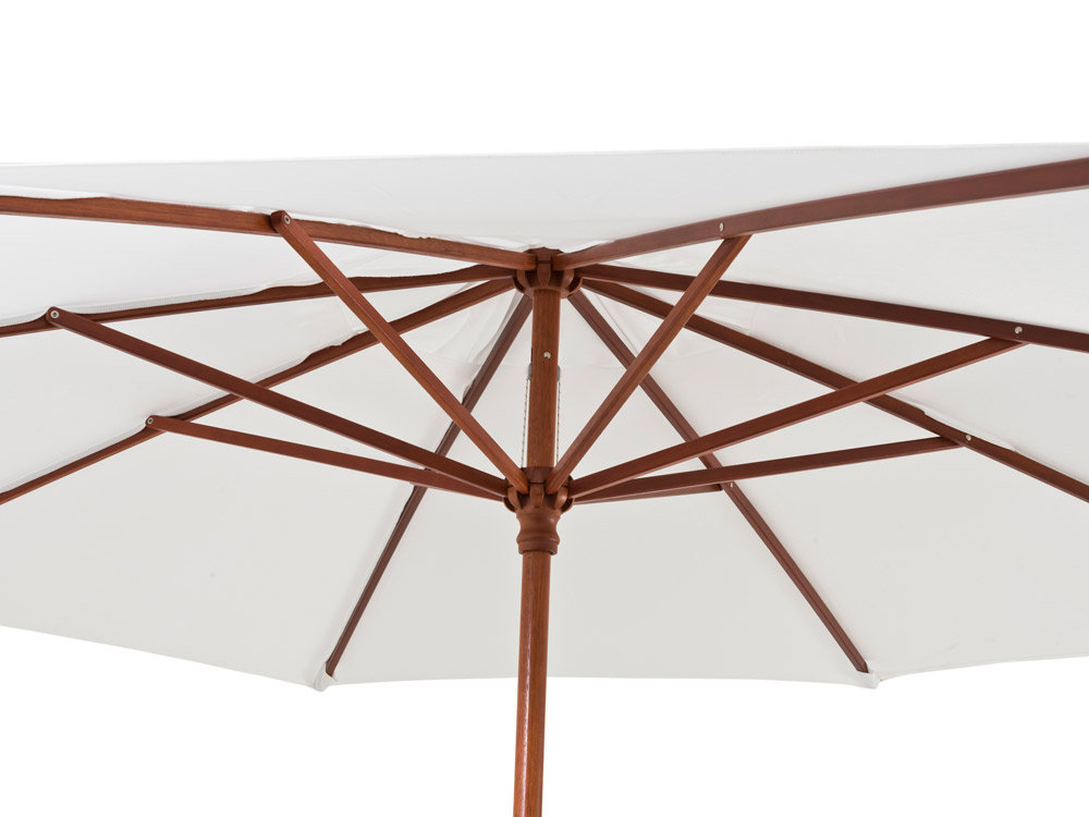 black and white rectangular patio umbrella 10' Rectangle Sunbrella Black and White Cabana Stripe Outdoor Patio Umbrella with Faux Wood Metal Frame